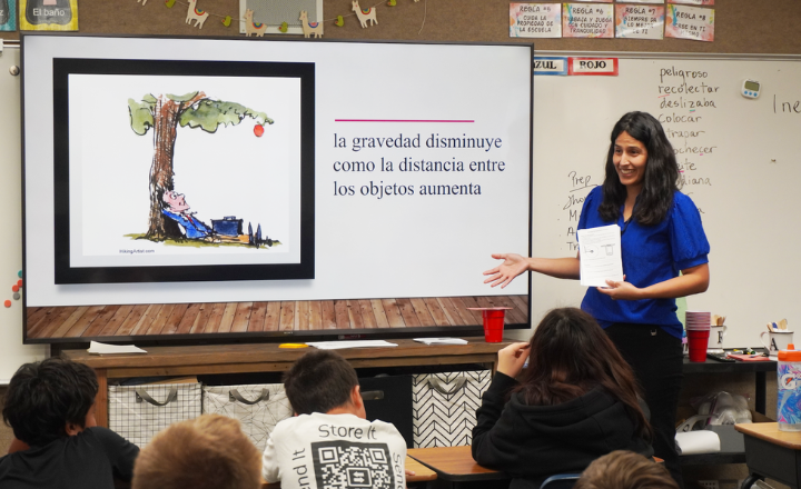  Maria Jones is UtSTA’s 2024 “Outstanding 6th-grade Science Educator”